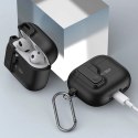 Etui Tech-Protect Slim Hook na AirPods 4 - czarne