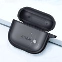 Etui Tech-Protect Slim Hook na AirPods 4 - szare