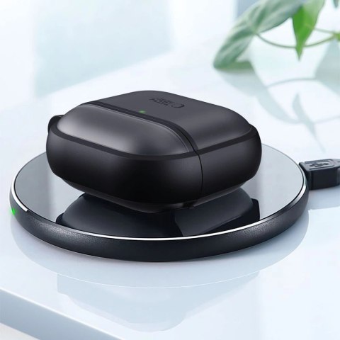 Etui Tech-Protect Slim Hook na AirPods 4 - szare Etui Tech-Protect Slim Hook na AirPods 4 - szare