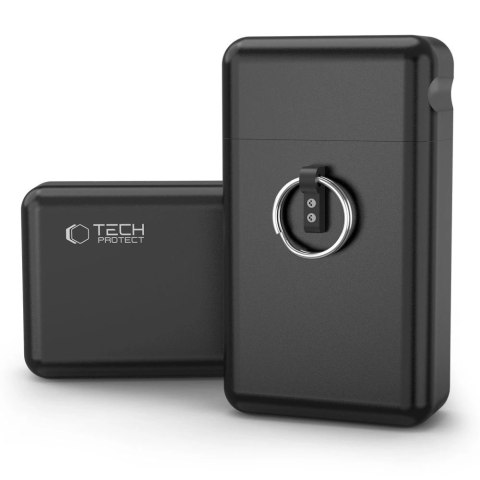 Etui na kluczyki samochodowe Tech-Protect KLR200 metalowe blokujące RFID - czarne Etui na kluczyki samochodowe Tech-Protect KLR200 metalowe blokujące RFID - czarne
