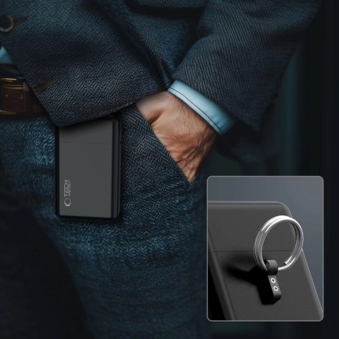 Etui na kluczyki samochodowe Tech-Protect KLR200 metalowe blokujące RFID - czarne Etui na kluczyki samochodowe Tech-Protect KLR200 metalowe blokujące RFID - czarne