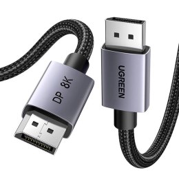 Kabel Ugreen DP120 DisplayPort 1.4 2m - czarny