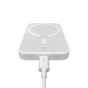 Powerbank Baseus Magnetic Mini Air PPCXM06A 6000mAh 20W z kablem Simple Series USB-C - biały