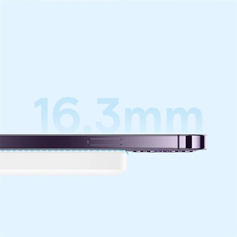 Powerbank Baseus Magnetic Mini Air PPCXM06A 6000mAh 20W z kablem Simple Series USB-C - biały Powerbank Baseus Magnetic Mini Air PPCXM06A 6000mAh 20W z kablem Simple Series USB-C - biały