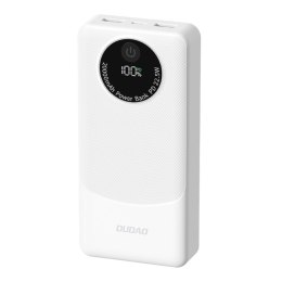 Powerbank Dudao K12Pro 22,5W PD 20000mAh USB-A, USB-C - biały