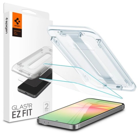 Szkło hartowane Spigen Glas.tR EZ Fit na Samsung Galaxy S24 FE (2 szt.) Szkło hartowane Spigen Glas.tR EZ Fit na Samsung Galaxy S24 FE (2 szt.)