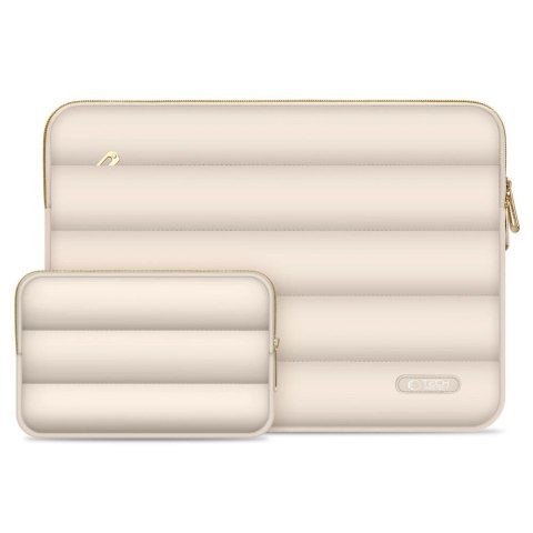 Torba na laptopa 15-16 Tech-Protect Puffy - beżowa
