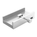 Hub Orico MH4PU montowany na zacisk 4x USB-A 3.0 - srebrny