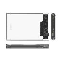 Kieszeń dyskowa Orico 2139C3 2,5" HDD/SSD USB-C 5Gb/s - przezroczysta