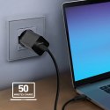 Ładowarka sieciowa SBS TETRGAN1C65W 65W GaN z Power Delivery - czarna