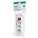 Listwa zasilająca Hama Standard 3 gniazda 1,5m - biała