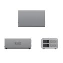 Macierz dyskowa Orico 9828RU3 2 Big DAS Solution ProRAID na 2 dyski 2,5"/3.5" SATA HDD/SSD z kontrolerem RAID - szara