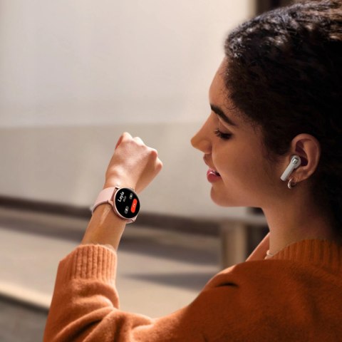Smartwatch Joyroom Classis Series JR-FC1 z funkcją odbierania połączeń / ochroną IP68 - różowy Smartwatch Joyroom Classis Series JR-FC1 z funkcją odbierania połączeń / ochroną IP68 - różowy