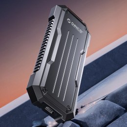 Wzmocniona kieszeń dyskowa Orico OXS2C3-G2 M.2 NVMe/SATA SSD USB-C 3.2 taktyczna - szara