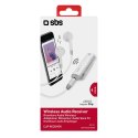 Adapter Bluetooth SBS TEBTRECEIVERW bezprzewodowy odbiornik z zestawem stereo - szary