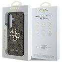 Etui Guess Big 4G Logo Classic Logo do Samsung Galaxy S25 brązowy