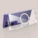 Etui Tech-Protect FlexAir Hybrid MagSafe na Samsung Galaxy S25 Ultra - przezroczyste