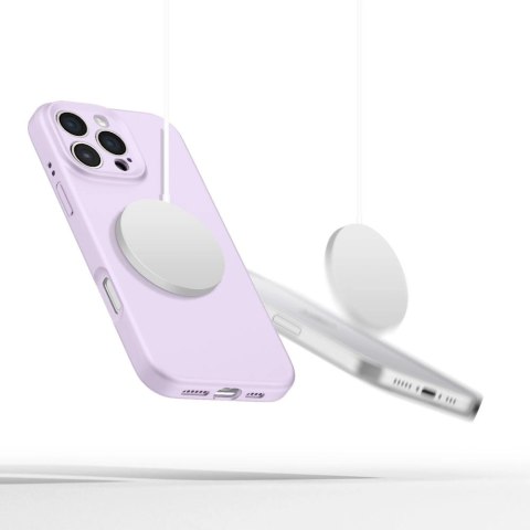 Etui Tech-Protect Liquid Silicone MagSafe na iPhone 16 Pro Max - fioletowe Etui Tech-Protect Liquid Silicone MagSafe na iPhone 16 Pro Max - fioletowe