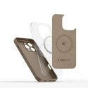 Etui Tech-Protect Liquid Silicone MagSafe na iPhone 16 Pro - brązowe