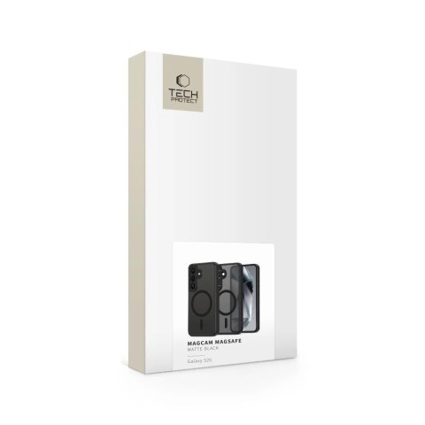 Etui Tech-Protect MagCam MagSafe na Samsung Galaxy S25 - czarne Etui Tech-Protect MagCam MagSafe na Samsung Galaxy S25 - czarne