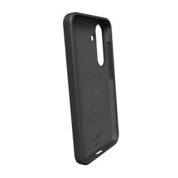 Etui silikonowe Puro Icon Mag z MagSafe do Samsung Galaxy S25+ - czarne