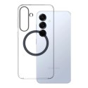 Etui silikonowe Samsung Clear Magnet Case GP-FFS931YCATW z ringiem magnetycznym do Samsung Galaxy S25 - przezroczyste