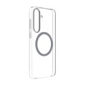 Etui silikonowe Samsung Clear Magnet Case GP-FFS931YCATW z ringiem magnetycznym do Samsung Galaxy S25 - przezroczyste