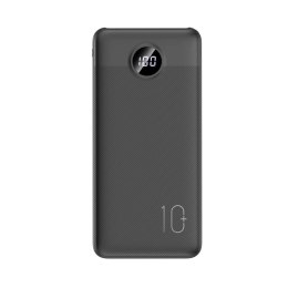 Powerbank Veger L10S (W1105PD) 10000mAh 20W 2A PD QC3.0 - czarny