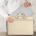 Torba na laptopa 15-16 Tech-Protect Pocket - beżowa