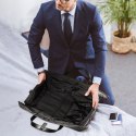 Torba podróżna Wozinsky Premium na garnitur z kieszenią na mokre rzeczy (50 l) - czarna