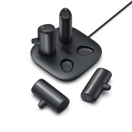 Zestaw 4 powerbanków Veger W007CK 5000mAh (2x Lightning + 2x USB-C) ze stacją ładującą - czarny