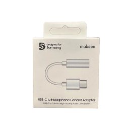 Adapter Samsung GP-TGU023AE DAC USB-C do mini jack 3.5mm - biały