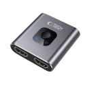 Adapter Tech-Protect HB07 HUB Adapter 2w1 HDMI 4K 60HZ - szary