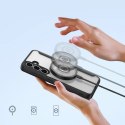 Etui Dux Ducis Skin X Pro na Samsung Galaxy S25 z MagSafe i portfelem - czarne