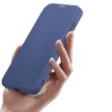 Etui Dux Ducis Skin X Pro na Samsung Galaxy S25 z MagSafe i portfelem - niebieskie