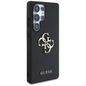 Etui Guess Grained Big 4G Logo Small Classic Logo do Samsung Galaxy S25 Ultra czarny