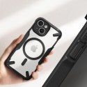 Etui Ringke Fusion X MagSafe na iPhone 15 Plus - czarny mat