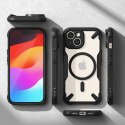 Etui Ringke Fusion X MagSafe na iPhone 15 Plus - czarny mat