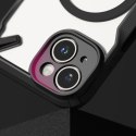 Etui Ringke Fusion X MagSafe na iPhone 15 Plus - czarny mat