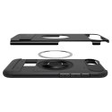 Etui Spigen Slim Armor MagSafe na iPhone 16e - czarne