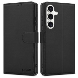 Etui Tech-Protect Wallet na Samsung Galaxy S25+ - czarne