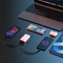 Ładowarka sieciowa podróżna GaN Dudao A65Q 65W USB-A / USB-C PD ultracienka EU / US - biała