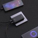 Ładowarka sieciowa podróżna GaN Dudao A65Q 65W USB-A / USB-C PD ultracienka EU / US - czarna