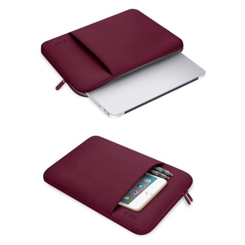 Pokrowiec Tech-Protect Neopren na laptopa 13" - bordowa Pokrowiec Tech-Protect Neopren na laptopa 13" - bordowa