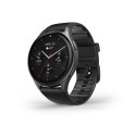 Smartwatch Hama 8900 GPS AMOLED 1.43" z paskiem silikonowym - czarny