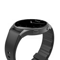 Smartwatch Hama 8900 GPS AMOLED 1.43" z paskiem silikonowym - czarny