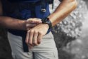 Smartwatch Hama 8900 GPS AMOLED 1.43" z paskiem silikonowym - czarny