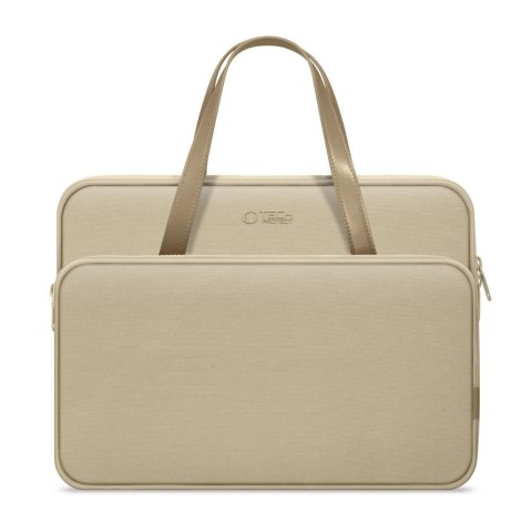 Torba Tech-Protect Carrying Bag na laptopa 15-16" - beżowa