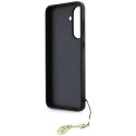 Etui Guess 4G Charms Collection na Samsung Galaxy A56 - czarne