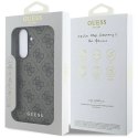 Etui Guess 4G Metal Gold Logo na Samsung Galaxy A56 - brązowe